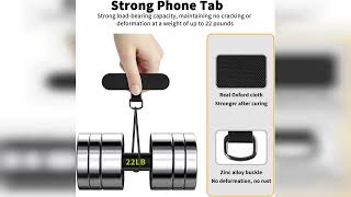 Review: Phone Tether Tab for iPhone, Cell Phone Lanyard Patch, Phone Strap Replacement Part fo...