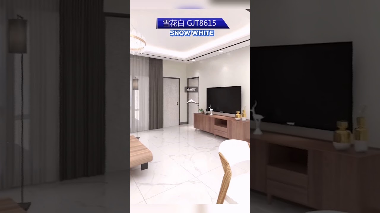 Huida tiles -snow white