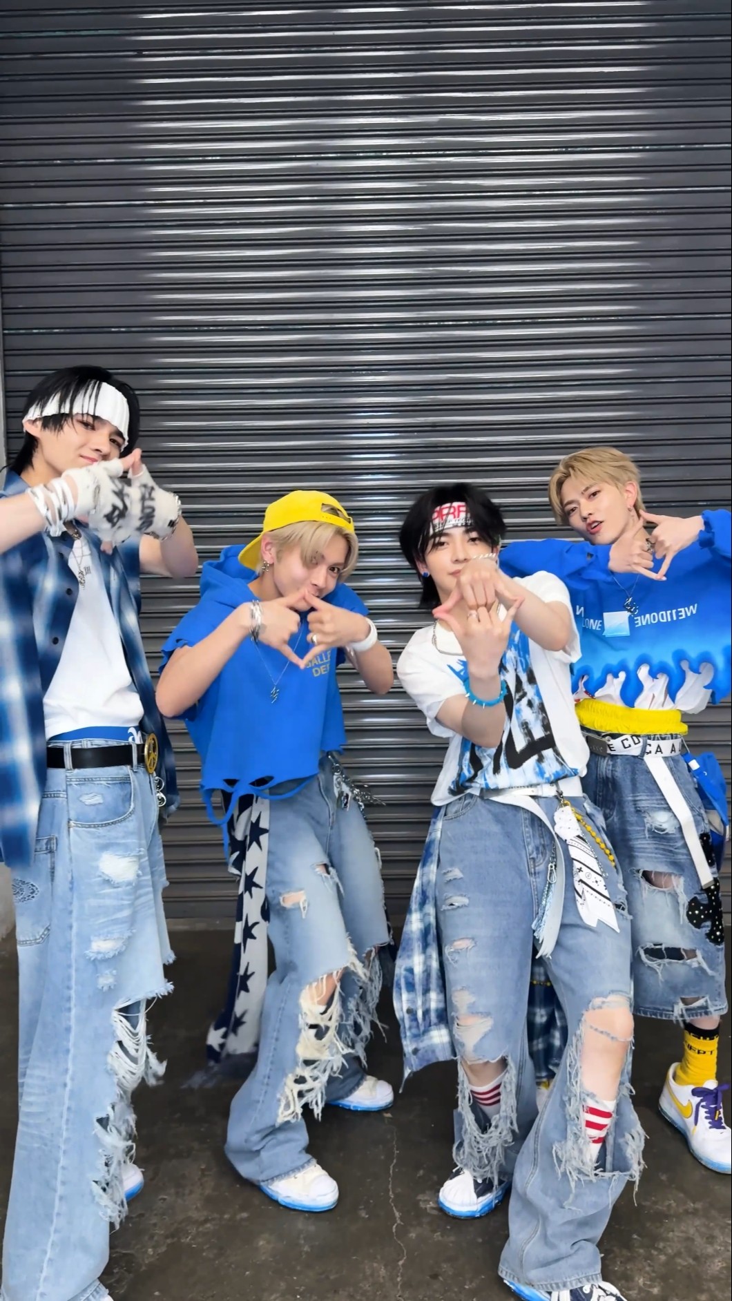 We are the Blue💙 Sun☀️ #RUKA & #HAKU & #SOTA & #REO #aoen