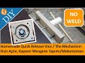 Hızlı Açılır, Kapanır Mengene Yapımı & Mekanizması / Quick Release Vice Build-The Mechanis 6/5