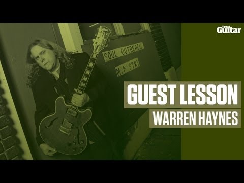 Warren Haynes Guest Lesson (TG221)