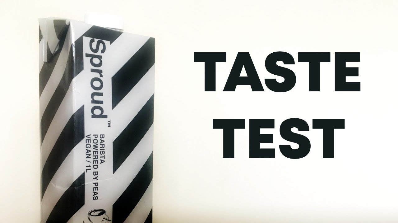 SPROUD DAIRY FREE MILK TASTE TEST LDN VEGANS YouTube