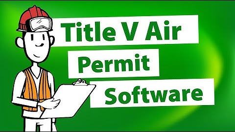 Simplify Your Title V Air Permit Compliance
