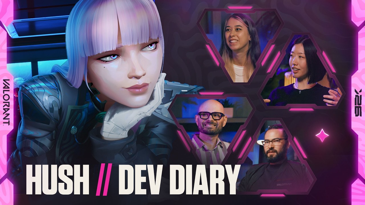 Tim pengembang VALORANT membahas Hush di sesi Dev Diaries