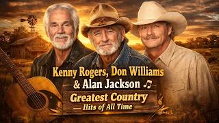 Kenny Rogers Don Williams U0026 Alan Jackson  Greatest Country Hits Of All Time