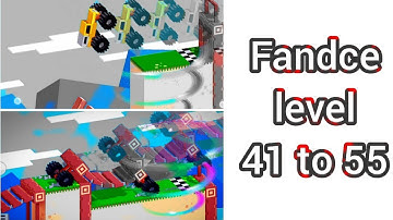Fancade - Drive Mad | Level 41-55 || Full Level Gameplay