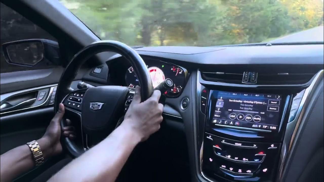 Stock CTS-V is impressive! - YouTube
