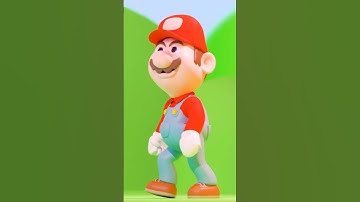 Blender Character Tutorial Taste of Blender, #shorts #shortsvideo #blender #mario #nintendo