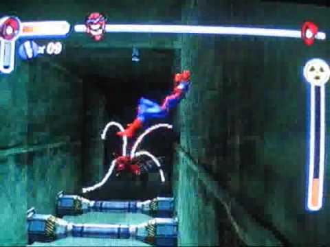 Spider-Man(PS1) Fight against Monster Ock