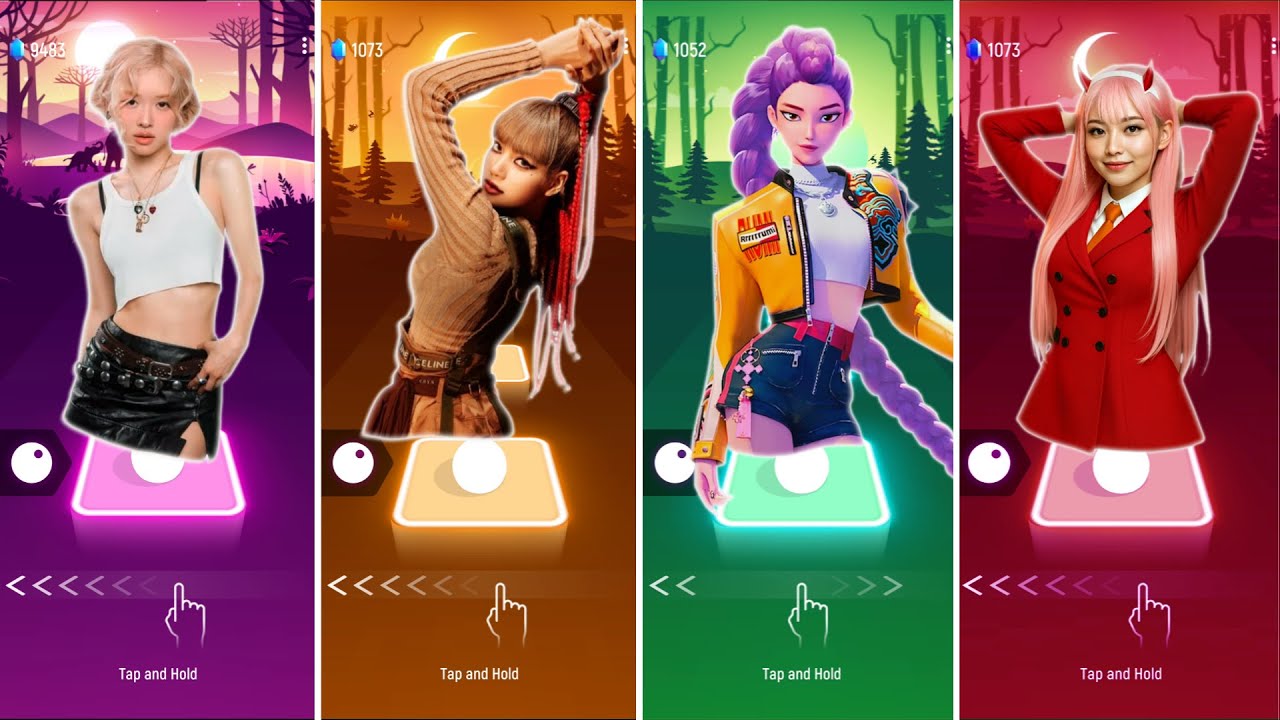 Rose Bruno Mars Apt vs Lisa Money Dance and Blackpink vs 2Phuthon vs KPop Demon Hunters