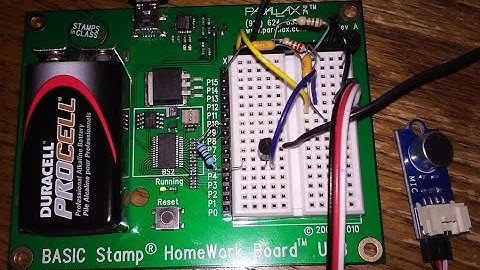 BASIC Stamp Reads Musical Notes, Part 1