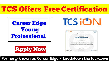 TCS offers free,15-day digital Certification Programme || Career Edge -Young Professional || Chandan