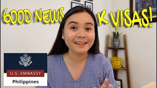 Philippine US Embassy Will Start K Visa Interviews!