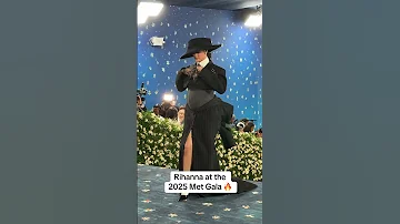 Rihanna At The 2025 Met Gala 