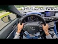2023 Lexus RC-F Track Edition - Japanese V8 GT Wide Open (POV)