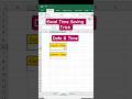Excel #date &amp; #time insert #excel #exceltips #tips