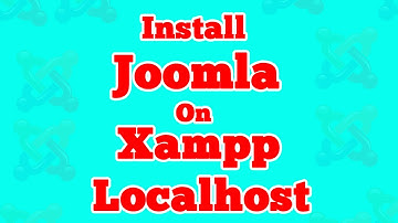 Install Joomla on Xampp  localhost windows operating system