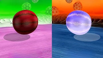 Going Ball vs Reverse gameplay Ball Colour Run walkthrough , iOS Android New Update ( part : 953 )