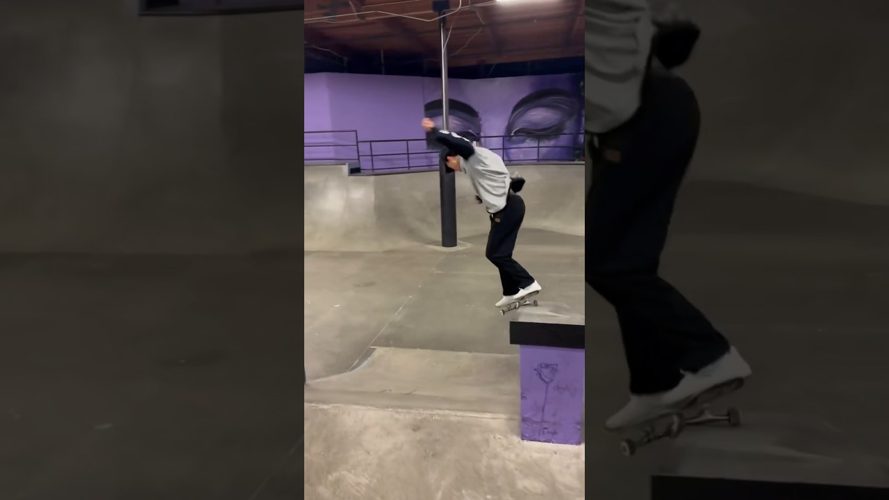 Nyjah Huston flows so good in his private skatepark