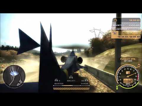 NFS Most Wanted Helicopter Moments 1