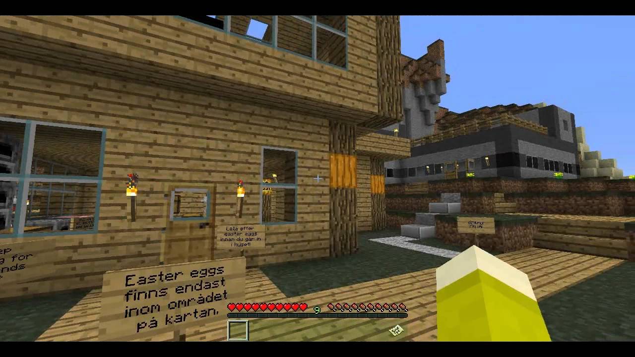 My life in Minecraft easter eggs! (Swedish) - YouTube