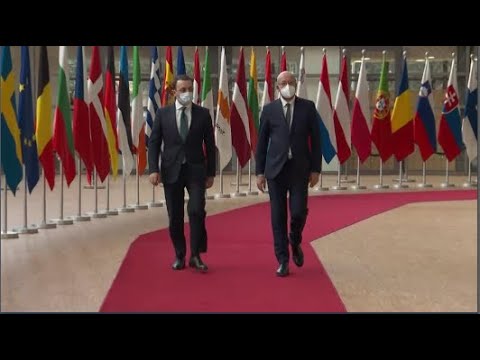 ბრიუსელში საქართველოს პრემიერ-მინისტრსა და ევროპის საბჭოს პრეზიდენტს შორის შეხვედრა დაიწყო