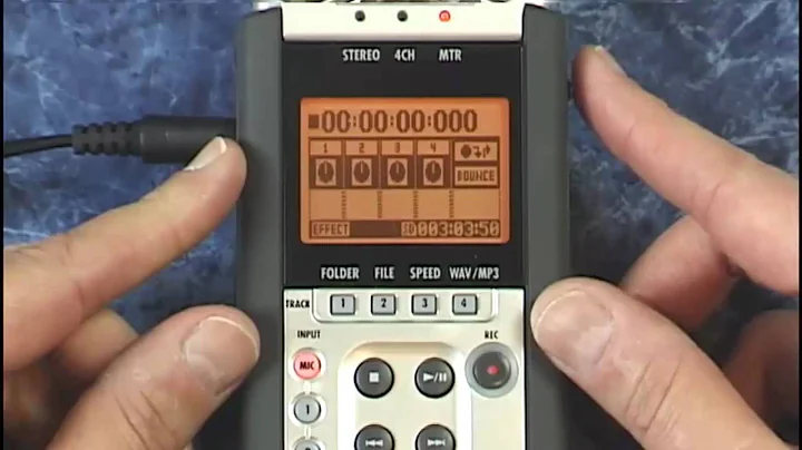 Zoom H4n Tutorial Review Multitrack Bouncing