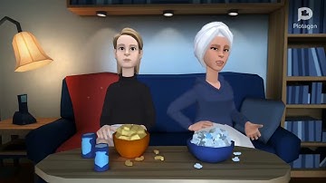 كرتون معلومات (فضل تلاوة القرآن الكريم) متعة التعلم - حديث وسيرة
