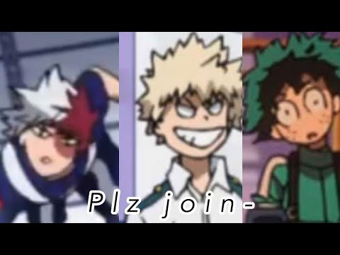 bnha/mha gachatuber discord server/series! | read description