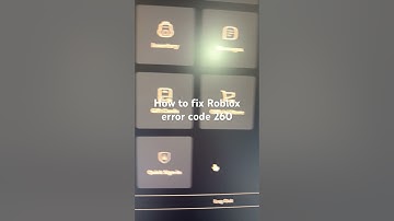 How to fix Roblox error code 260