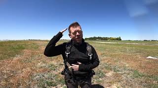 Chris's Skydiving Adventure #6 - Post Jump Interview