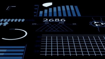 animated infographics with graphs bars figures charts sales and profits seud