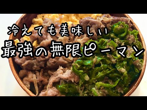 お弁当ママ必見【箸が止まらないピーマン炒め】無限ピーマン！後半はお弁当も作ります！常備菜にも｜料理教室