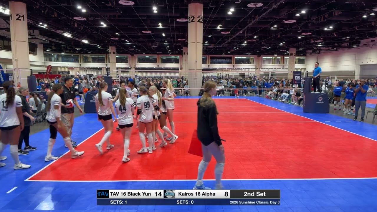 2026 Sunshine Classic Day 3: TAV 16 Black Yun vs. Kairos 16 Alpha Set 2