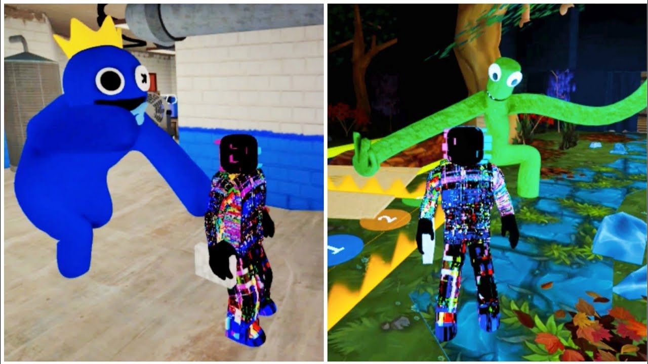 Rainbow Friends Vs Roblox Doors Glitch YouTube