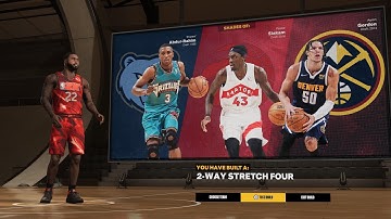 Best 2 way stretch four build nba 2k23