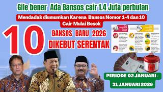 Download Lagu KEJUTAN BESAR! Bansos 2026 Cair Mulai Januari, Besok Bisa Langsung Dicairkan \u0026 Dimanfaatkan KPM! MP3