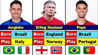 Top Players Who Didn't Play For Their Country Of Birth. Part-1