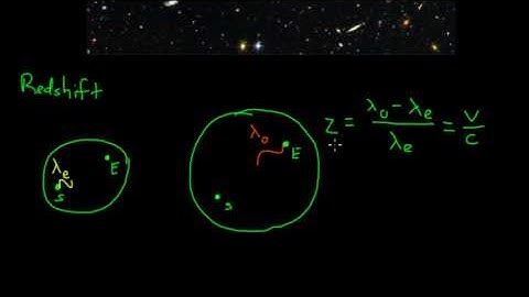 Cosmic Distance Ladder: Redshift