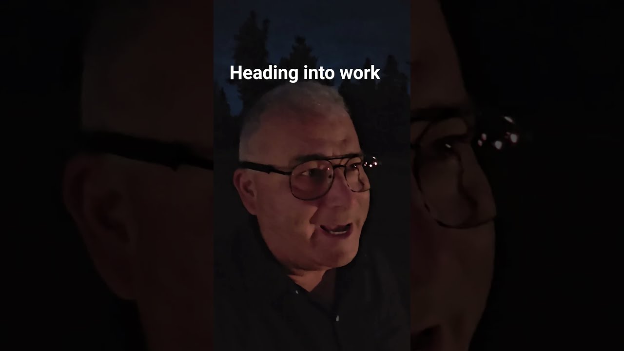 Heading Into Work
