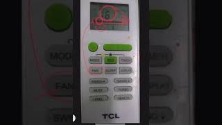 TCL air con Remote အသုံးပြုပုံ screenshot 5