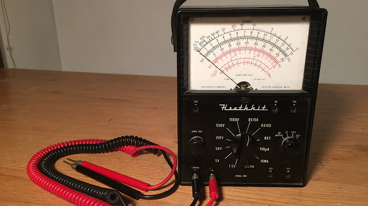 Heathkit MM-1 Voltmeter Repair