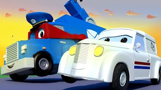 СУПЕР ПОЧТОВЫЙ Грузовик - Трансформер Карл в Автомобильный Город 🚚 ⍟ детский мультфильм СУПЕР ПОЧТОВЫЙ Грузовик - Трансформер Карл в Автомобильный Город 🚚 ⍟ детский мультфильм