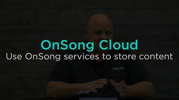 Use OnSong Services to Store Content with OnSong Cloud