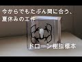 夏休みの工作、樹脂標本を作ってみた。 DJIドローンミニチュアコレクション標本 / DJI Kapsel toy