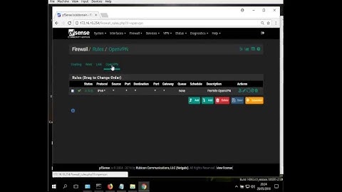 Tutorial VPN site to site Pfsense with Vyos Routers