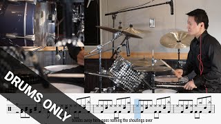X kid Drums Only (EXACTLY How Tre Plays it)(Green Day)(W/tabs+(Lyrics)