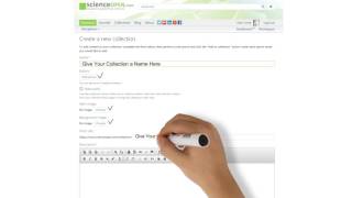 How to make a ScienceOpen collection in 60 seconds