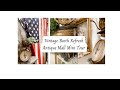 Antique Booth Refresh and Antique Mall Tour