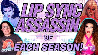 The Lip Sync Assassin of Each Season | RuPaul's Drag Race + All Stars & International Seasons